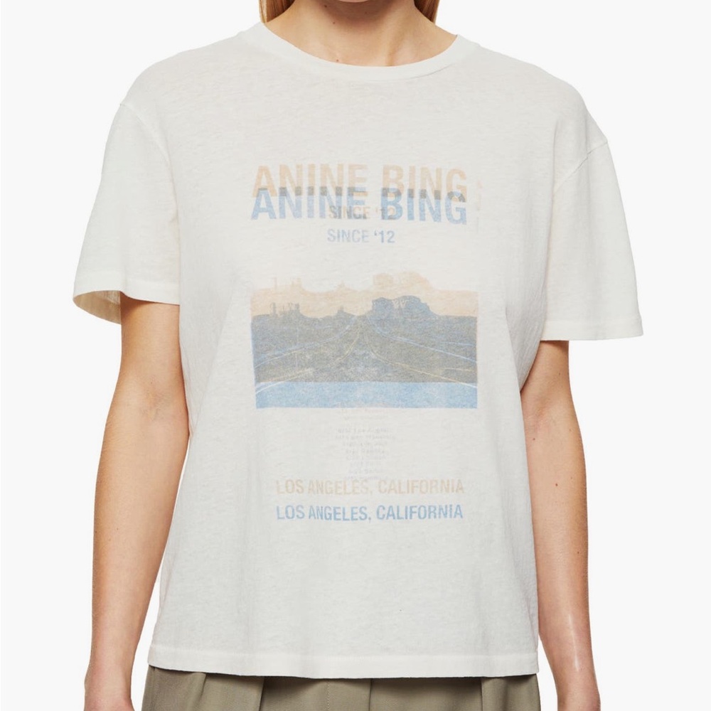 Anine Bing Desert Road Graphic Tee